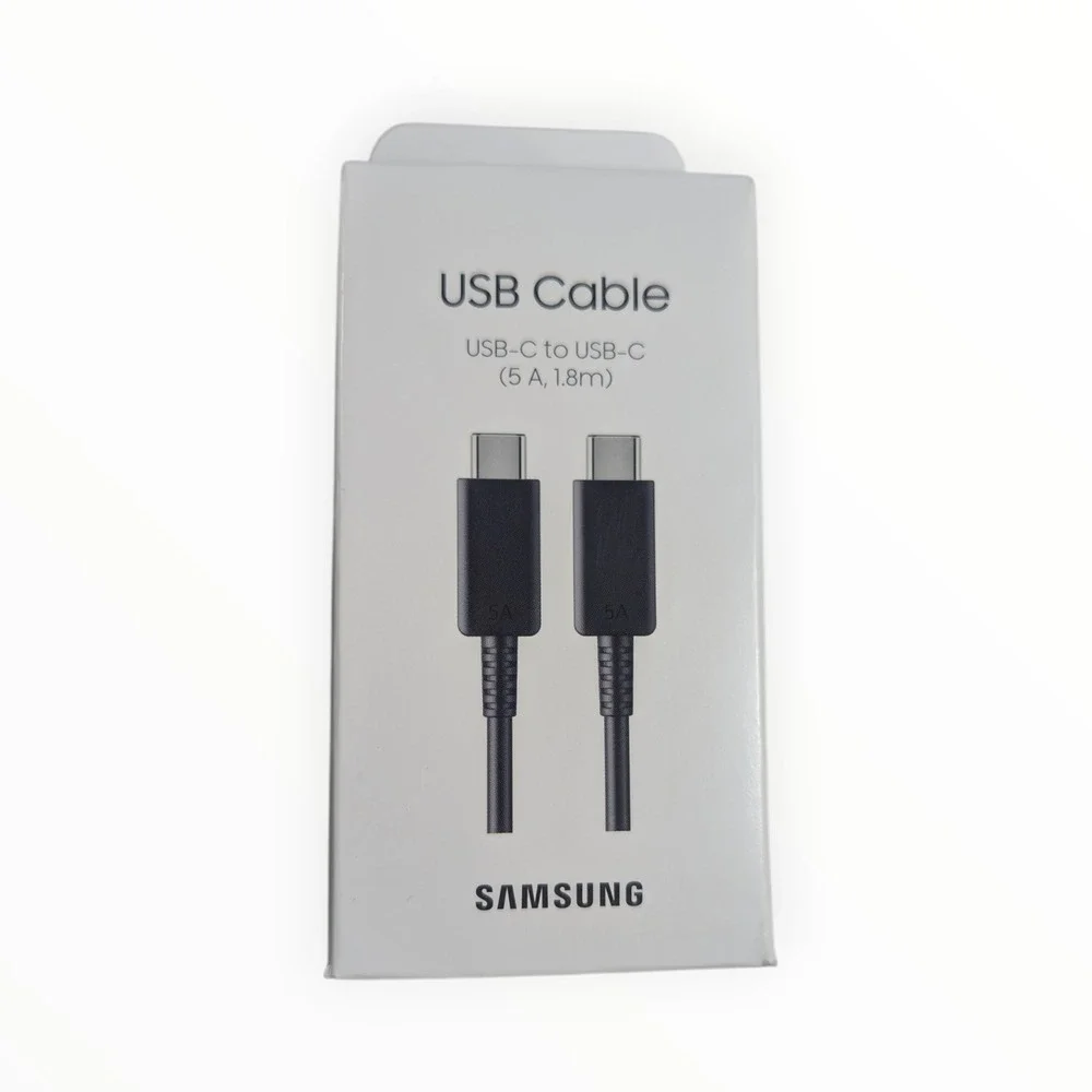 Aa2-O Samsung USB-C to USB-C Cable 1.8m/5.9ft 5A‎ Type C - Black